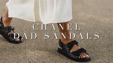 chanel dad sandals review.